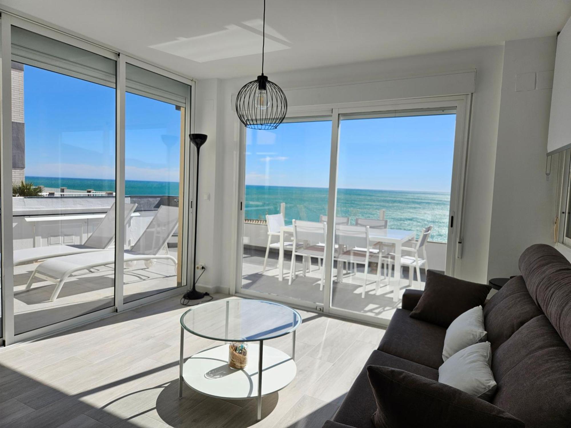 דירות Peñíscola Fantastico Duplex Con Vistas Impresionantes Al Mar מראה חיצוני תמונה