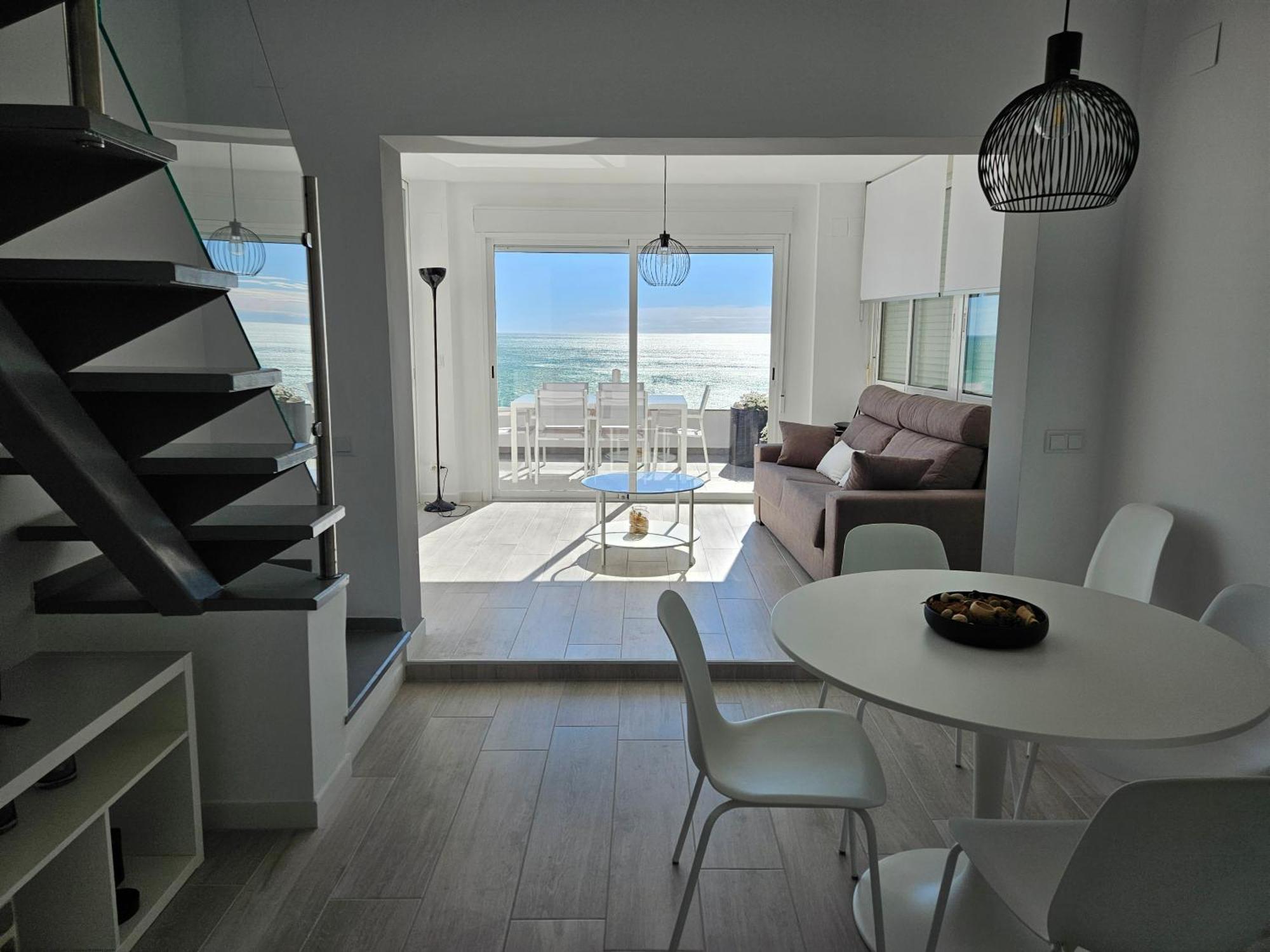 דירות Peñíscola Fantastico Duplex Con Vistas Impresionantes Al Mar מראה חיצוני תמונה