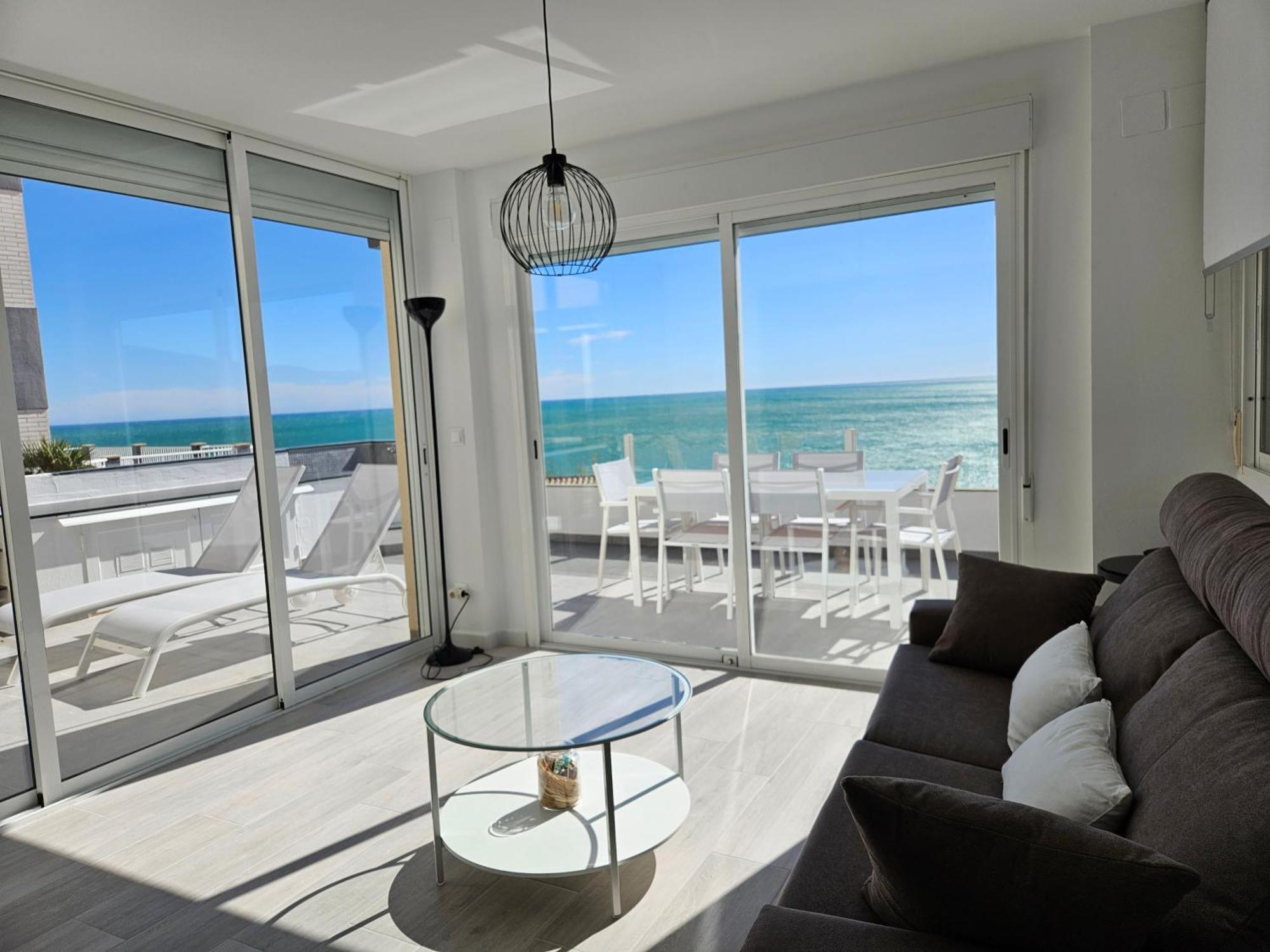 דירות Peñíscola Fantastico Duplex Con Vistas Impresionantes Al Mar מראה חיצוני תמונה
