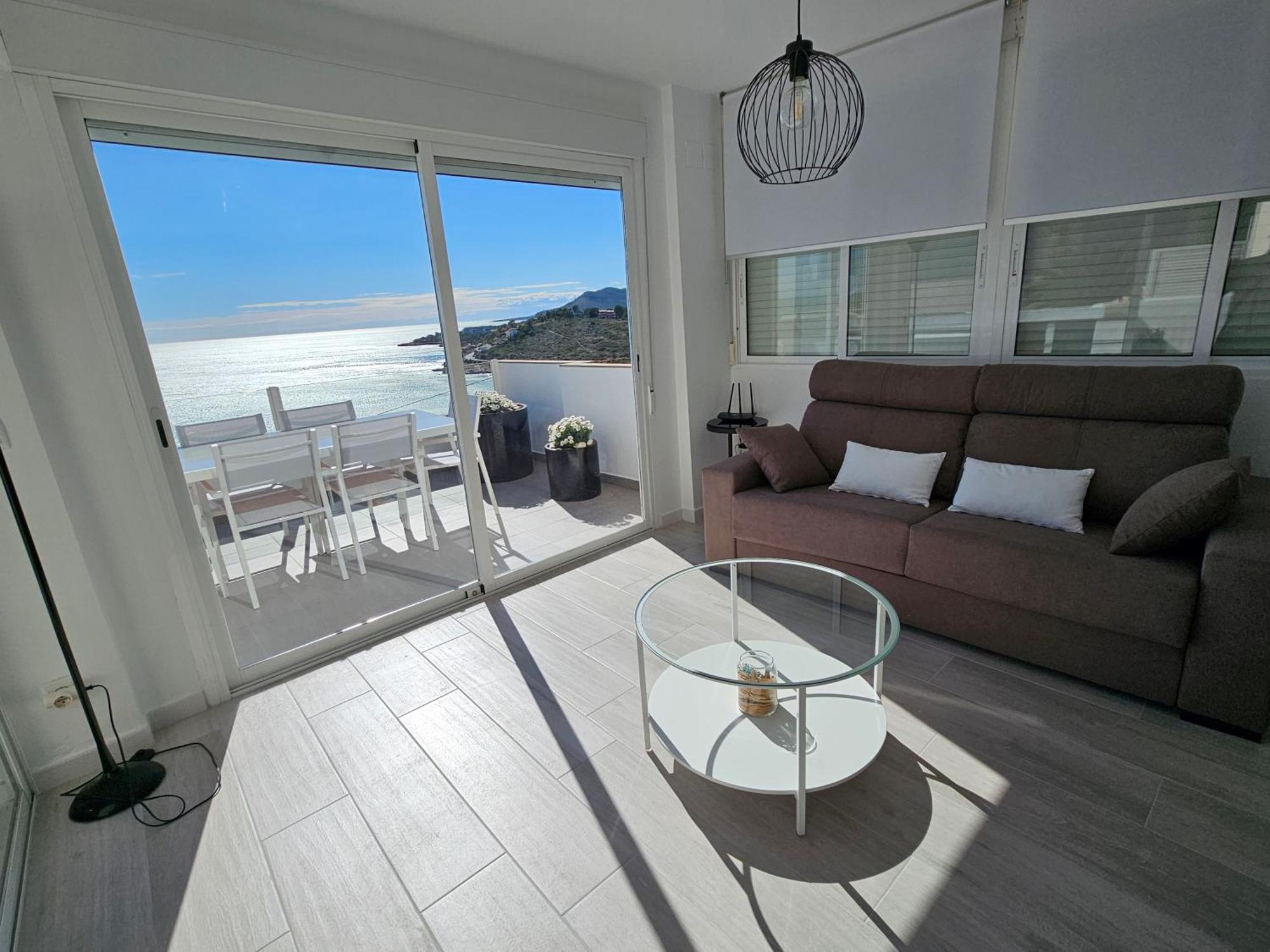 דירות Peñíscola Fantastico Duplex Con Vistas Impresionantes Al Mar מראה חיצוני תמונה