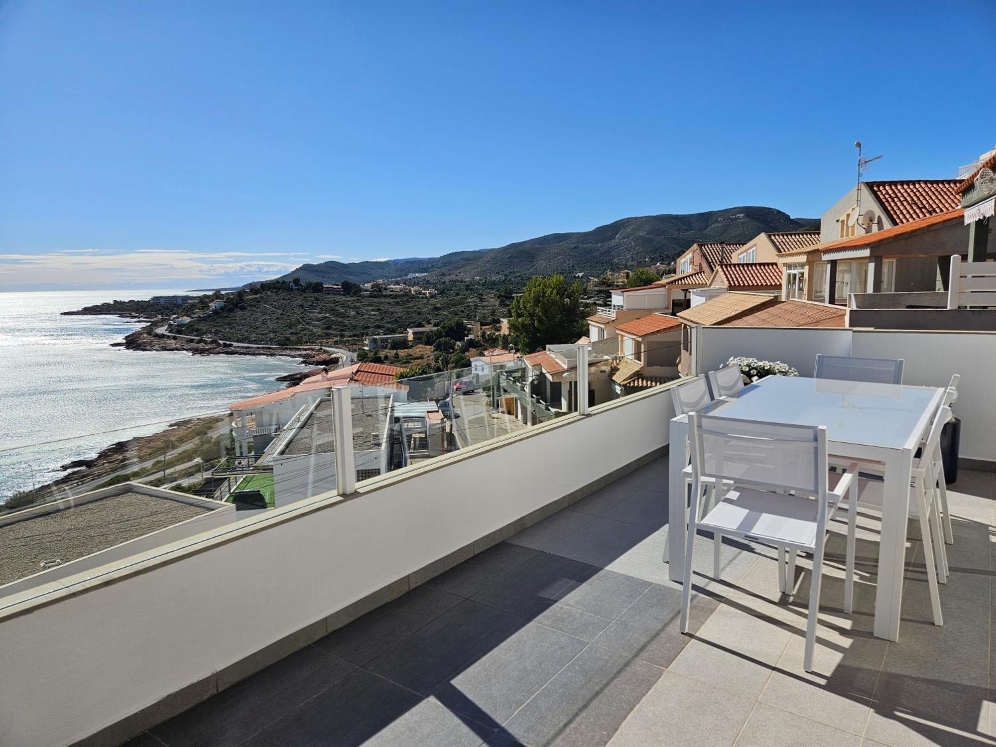 דירות Peñíscola Fantastico Duplex Con Vistas Impresionantes Al Mar מראה חיצוני תמונה