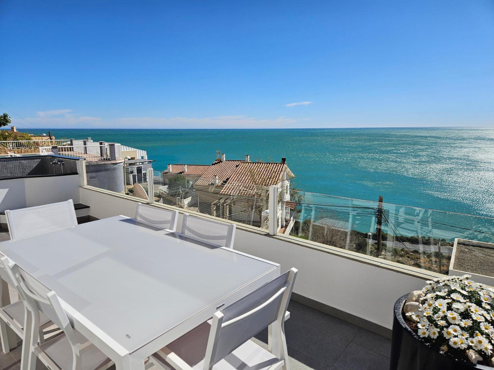 דירות Peñíscola Fantastico Duplex Con Vistas Impresionantes Al Mar מראה חיצוני תמונה