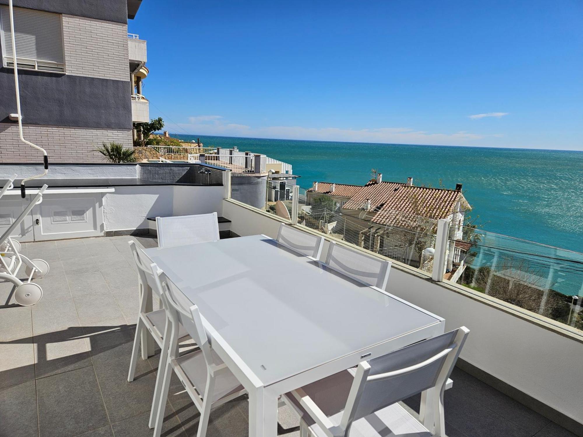 דירות Peñíscola Fantastico Duplex Con Vistas Impresionantes Al Mar מראה חיצוני תמונה