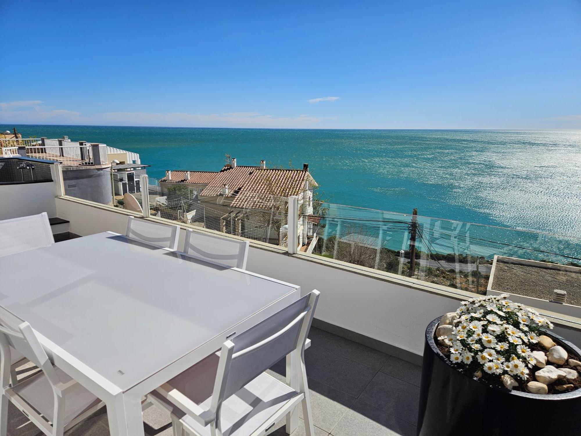 דירות Peñíscola Fantastico Duplex Con Vistas Impresionantes Al Mar מראה חיצוני תמונה