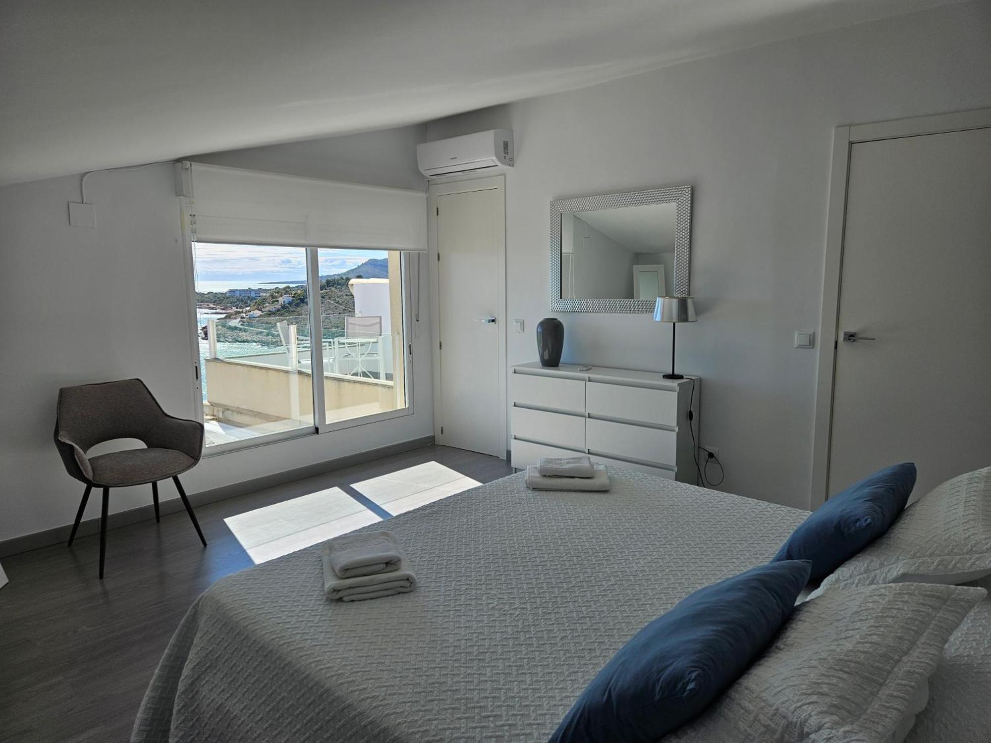 דירות Peñíscola Fantastico Duplex Con Vistas Impresionantes Al Mar מראה חיצוני תמונה